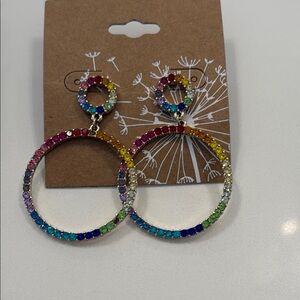 Colorful Hoop Earrings